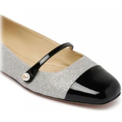 Jimmy Choo - Elisa Flats - Black Silver - Jimmy Choo Exclusive Luxury Collection - Avvenice