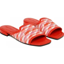 Jimmy Choo - Flat Shoes - Red Pink - Jimmy Choo Exclusive Luxury Collection - Avvenice