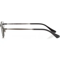Jimmy Choo - Gal - Grey Fashion Sunglasses with Black Frame - Jimmy Choo Eyewear - Avvenice