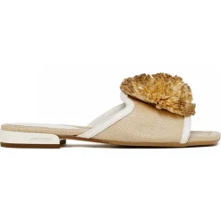 Jimmy Choo - I'm Flat Low Shoes - Natural Coffee - Jimmy Choo Exclusive Luxury Collection - Avvenice