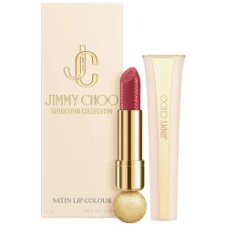 Jimmy Choo - JC Satin Lip Colour - English Rose Satin Lipstick - Exclusive Collection - Luxury Fragrance - Avvenice