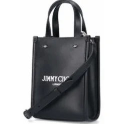 Jimmy Choo - Mini N/S Tote Bag - Black - Jimmy Choo Exclusive Luxury Collection - Avvenice