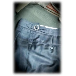 Jovanny Capri - Trousers - High Neapolitan Tailoring - Loro Piana 150s Fabric - Luxury High Quality - Avvenice