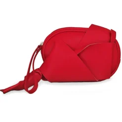Kristina MC - Hip Bag - Clutch Bag - Nappa Leather Bow - High Quality Leather Craft - Avvenice