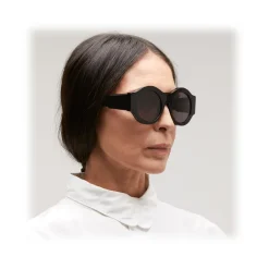 Kuboraum - Mask A5 - Black Shine - A5 BS - Sunglasses - Kuboraum Eyewear - Avvenice