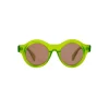 Kuboraum - Mask A1 - Lime Matt - A1 GR M - Sunglasses - Kuboraum Eyewear - Avvenice