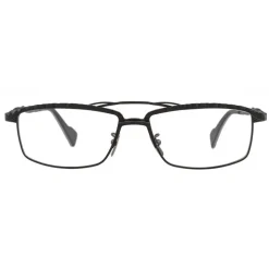 Kuboraum - Mask H57 - Black Matt - H57 BM - Optical Glasses - Kuboraum Eyewear - Avvenice