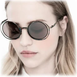 Kuboraum - Mask H10 - Blue Rust - H10 BG - Sunglasses - Kuboraum Eyewear - Avvenice