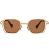 Kuboraum - Mask H22 - Gold - H22 GD - Sunglasses - Kuboraum Eyewear - Avvenice