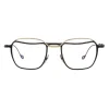 Kuboraum - Mask H71 - Gold Black - H71 GB - Optical Glasses - Kuboraum Eyewear - Avvenice