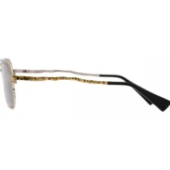 Kuboraum - Mask H54 - Gold Silver - H54 GS - Sunglasses - Kuboraum Eyewear - Avvenice