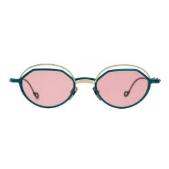 Kuboraum - Mask H70 - Metallic Teal - H70 OG - Sunglasses - Kuboraum Eyewear - Avvenice