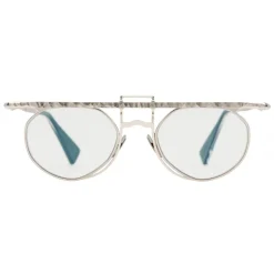 Kuboraum - Mask H55 - Silver - H55 SI - Sunglasses - Optical Glasses - Kuboraum Eyewear - Avvenice