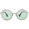 Kuboraum - Mask H10 - Silver - H10 SI - Sunglasses - Optical Glasses - Kuboraum Eyewear - Avvenice