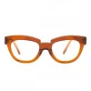 Kuboraum - Mask K19 - Amber - K19 AMB - Optical Glasses - Kuboraum Eyewear - Avvenice