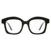 Kuboraum - Mask K28 - Black Matt - K28 BM - Optical Glasses - Kuboraum Eyewear - Avvenice