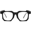 Kuboraum - Mask K2 - Black Matt - K2 BB - Optical Glasses - Kuboraum Eyewear - Avvenice