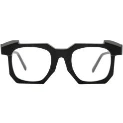 Kuboraum - Mask K2 - Black Matt - K2 BB - Optical Glasses - Kuboraum Eyewear - Avvenice