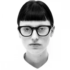 Kuboraum - Mask K23 - Black Matt - K23 BM - Optical Glasses - Kuboraum Eyewear - Avvenice