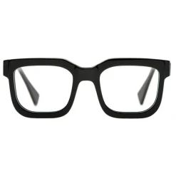 Kuboraum - Mask K4 - Black Shine - K4 BS - Optical Glasses - Kuboraum Eyewear - Avvenice