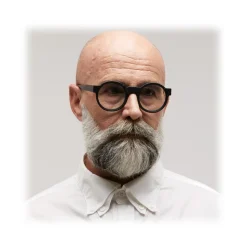 Kuboraum - Mask K10 - Black Shine - K10 BS - Optical Glasses - Kuboraum Eyewear - Avvenice