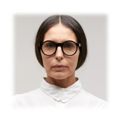 Kuboraum - Mask K10 - Black Shine - K10 BS - Optical Glasses - Kuboraum Eyewear - Avvenice