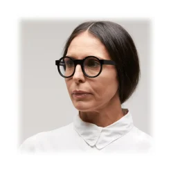 Kuboraum - Mask K10 - Black Shine - K10 BS - Optical Glasses - Kuboraum Eyewear - Avvenice