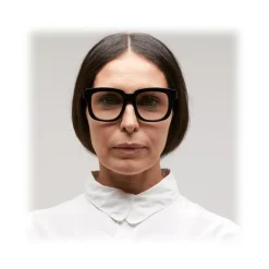 Kuboraum - Mask K25 - Black Shine - K25 BS - Optical Glasses - Kuboraum Eyewear - Avvenice