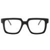 Kuboraum - Mask K3 - Black Shine - K3 BS - Optical Glasses - Kuboraum Eyewear - Avvenice