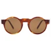 Kuboraum - Mask K10 - Cognac - K10 CHS - Sunglasses - Kuboraum Eyewear - Avvenice