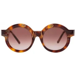 Kuboraum - Mask K14 - Havana & Bronze - K14 HS KL - Sunglasses - Kuboraum Eyewear - Avvenice
