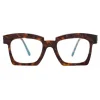 Kuboraum - Mask K5 - Tortoise - K5 TS SY - Optical Glasses - Kuboraum Eyewear - Avvenice