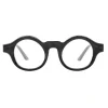 Kuboraum - Mask L4 - Black Shine - L4 BS SY - Optical Glasses - Kuboraum Eyewear - Avvenice