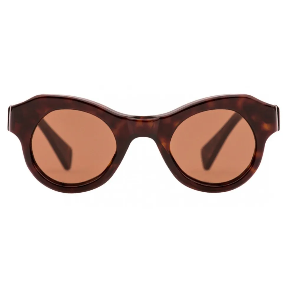 Kuboraum - Mask L1 - Tortoise - L1 TS - Sunglasses - Kuboraum Eyewear - Avvenice