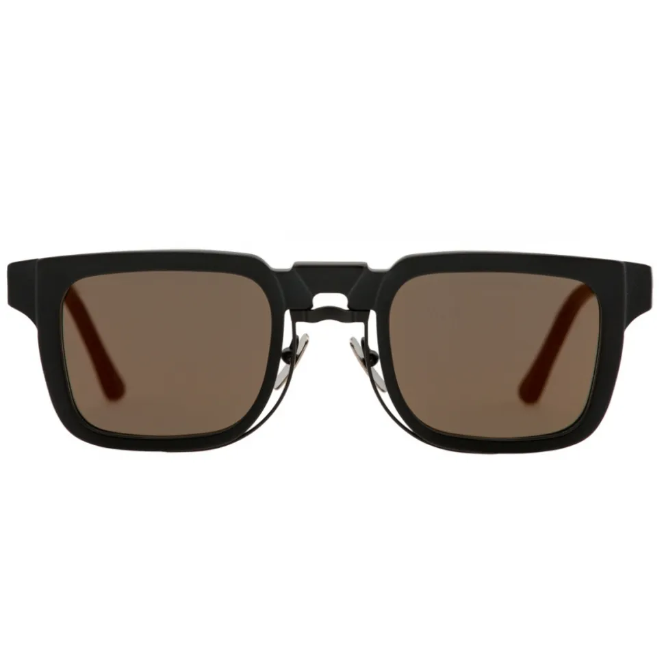 Kuboraum - Mask N4 - Black Matt - N4 BMG - Sunglasses - Kuboraum Eyewear - Avvenice