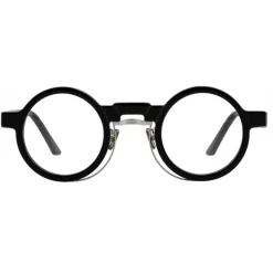 Kuboraum - Mask N9 - Black Shine - N9 BS - Optical Glasses - Kuboraum Eyewear - Avvenice