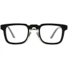 Kuboraum - Mask N4 - Black Shine - N4 BS - Optical Glasses - Kuboraum Eyewear - Avvenice