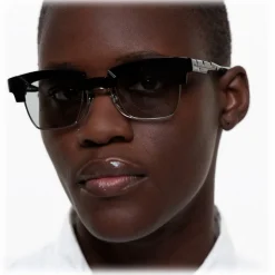 Kuboraum - Mask N6 - Black Shine - N6 BS - Sunglasses - Kuboraum Eyewear - Avvenice