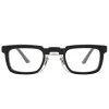 Kuboraum - Mask N8 - Black Shine - N8 BS - Optical Glasses - Kuboraum Eyewear - Avvenice