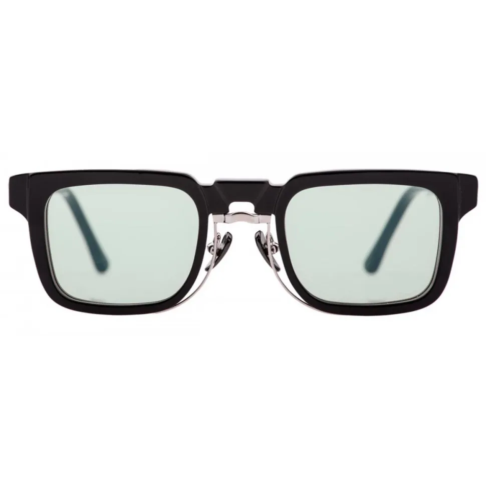 Kuboraum - Mask N4 - Black Shine - N4 BS - Sunglasses - Kuboraum Eyewear - Avvenice