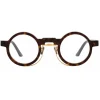 Kuboraum - Mask N9 - Tortoise - N9 TG - Optical Glasses - Kuboraum Eyewear - Avvenice
