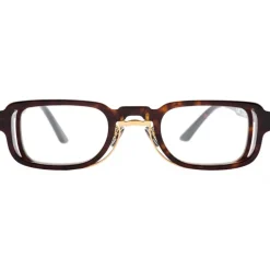 Kuboraum - Mask N12 - Tortoise - N12 TS - Optical Glasses - Kuboraum Eyewear - Avvenice