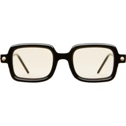 Kuboraum - Mask P2 - Black Shine + Cream - P2 BPN - Sunglasses - Kuboraum Eyewear - Avvenice