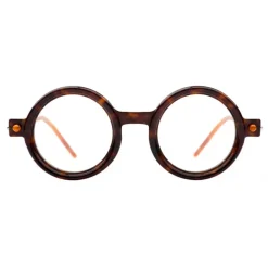 Kuboraum - Mask P1 - Tortoise - P1 TS - Optical Glasses - Kuboraum Eyewear - Avvenice