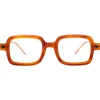 Kuboraum - Mask P2 - Tortoise - P2 TR - Optical Glasses - Kuboraum Eyewear - Avvenice