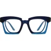 Kuboraum - Mask T3 - Royal Blue - T3 BL - Optical Glasses - Kuboraum Eyewear - Avvenice