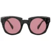 Kuboraum - Mask U6 - Black Shine - U6 BS CZ - Sunglasses - Kuboraum Eyewear - Avvenice