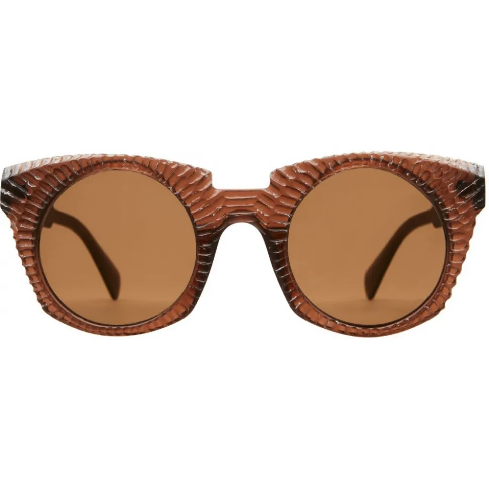 Kuboraum - Mask U6 - Fossil - U6 CHO FO - Sunglasses - Kuboraum Eyewear - Avvenice