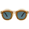 Kuboraum - Mask W1 - Champagne & Brown - W1 CB - Sunglasses - Kuboraum Eyewear - Avvenice