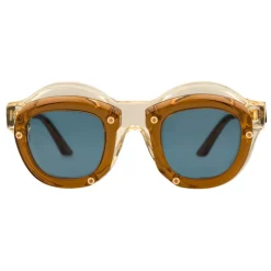 Kuboraum - Mask W1 - Champagne & Brown - W1 CB - Sunglasses - Kuboraum Eyewear - Avvenice